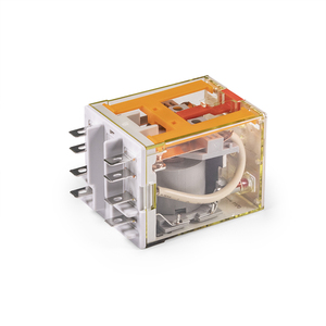 รีเลย์กำลังขนาดเล็ก Shenler REH2CO730LT 2 ขั้ว 16A 230VAC พร้อมปุ่มทดสอบ LED 14 ขา สำหรับ <span class=keywords><strong>Allen</strong></span> <span class=keywords><strong>Bradley</strong></span> 24V ใช้งานทั่วไป - Product Image 3