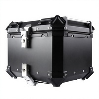 Boîte de rangement pour moto personnalisée (coffre arrière) étanche à dégagement rapide en alliage d'aluminium 45L/55L/65L jusqu'à 100L