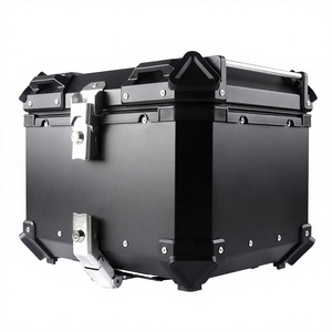 Boîte de rangement pour moto personnalisée (coffre arrière) étanche à dégagement rapide en alliage d'aluminium 45L/55L/65L jusqu'à 100L - Product Image 1
