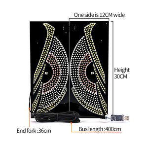 Popular vehículo demonio dinámico Ojo del diablo para coche camión <span class=keywords><strong>Taxi</strong></span> ojos parpadeantes pantalla animada <span class=keywords><strong>Panel</strong></span> señal Accesorios - Product Image 2