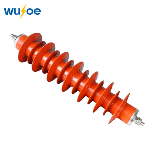 Supresor de Sobretensiones MOA de Silicona de Alta Tensión para Exteriores, Estándar IEC 35kV, con Cable de Conexión Integrado - Product Image 6