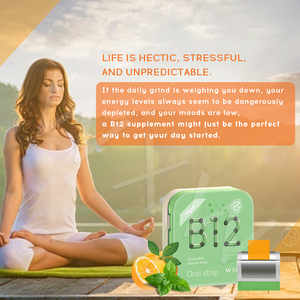 Vitamina B12 para Adultos Más Vendida, Tiras Orales Delgadas de Disolución (Pastillas), Suplemento de Metilcobalamina para el Apoyo Inmunológico y la Energía - Product Image 3