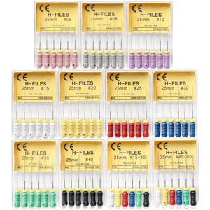 Tandheelkundige Gereedschappen Wortel Cannal Endo <span class=keywords><strong>H</strong></span> Bestand 21Mm <span class=keywords><strong>25Mm</strong></span> 31Mm Roestvrij Staal Endodontische Instrumenten Tandarts Tandheelkunde Odontologia