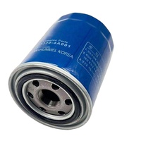 Filtre à huile moteur de haute qualité 26330-4A001, type à visser, filtration efficace pour véhicules diesel Hyundai Kia