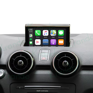 Boîte d'interface CarPlay de mise à niveau Krando <span class=keywords><strong>pour</strong></span> <span class=keywords><strong>Audi</strong></span> <span class=keywords><strong>A1</strong></span> 2012-2020 Décodeur de module d'interface automatique sans fil Apple Carplay et Android - Product Image 1