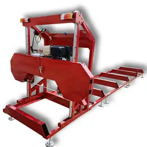 带锯和输送机的Sttock木材切割机中的高销售链锯木材处理器