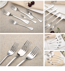 <span class=keywords><strong>Couverts</strong></span> de qualité supérieure, durables pour un usage domestique et en restaurant, argenterie lavable au lave-vaisselle, finition miroir, <span class=keywords><strong>couverts</strong></span> en acier inoxydable, ensemble de fourchettes - Product Image 2