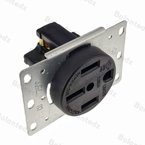 アメリカ製250V 50A 4穴NEMA 14-50R米国発電機コンセントアンチオフ業界電源ソケットプラグインラインワイヤーコネクタ - Product Image 4