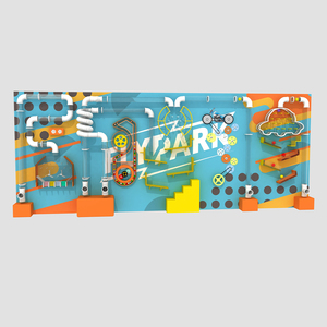 Equipo de Juegos Infantiles para Interiores, Pared Interactiva con Pelotas, en Venta - Product Image 4