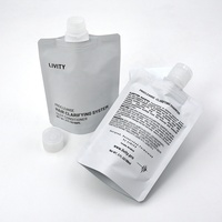 Bolsa Reutilizable con Boquilla y Tapa Abatible, Personalizada, Mate, a Prueba de Fugas, para Tinte de Cabello en Crema y Líquidos para el Cuidado del Cabello