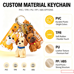 <span class=keywords><strong>Porte</strong></span>-clés PVC style chinois mignon pour <span class=keywords><strong>couple</strong></span>, pendentif 3D, breloque de sac, <span class=keywords><strong>porte</strong></span>-clés de voiture, non toxique, léger, cadeau de Saint-Valentin - Product Image 5