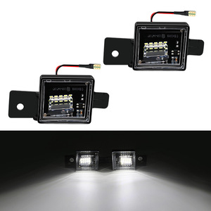 Pieza de Repuesto para Automóvil OE GM2875100, Luces LED para Matrícula Blancas 6500K, Luz LED para Placa de Matrícula para Chevy Silverado GMC Sierra Canyon 2014-2018 - Product Image 4