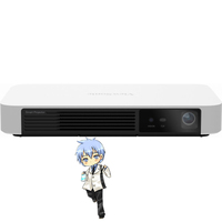 Mini Proyector LED Inteligente Digital de Alto Brillo, Portátil, Full HD, para Juegos y Reuniones Empresariales con Baja Latencia