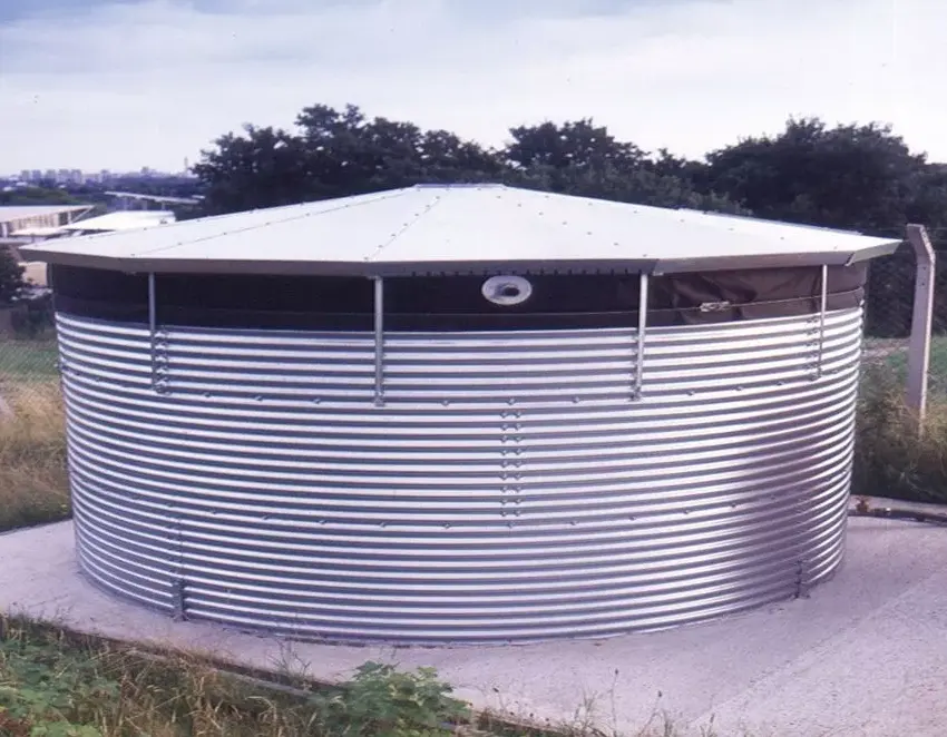 مصنع مخصص تنتج المجلفن خزان الماء الفولاذي صومعة للإزالة الزراعية تربية الأسماك خزان المياه