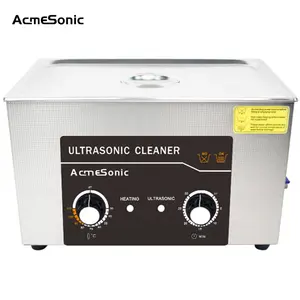 Machine de nettoyage ultrasonique pour motos, 15l, enlèvement de la graisse d'huile, de la rouille, moteur