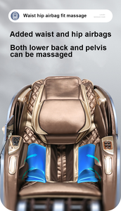 Kursi pijat VCT-109B, kursi pijat 4D seluruh badan gravitasi tanpa panel samping yang dapat ditarik otomatis - Product Image 4