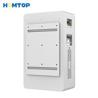 Dispositif de stockage d'énergie hors réseau LiFePO4 51,2 V de qualité supérieure HTHES-WM4-1000, intégration simple pour maison intelligente, port de communication CAN, IP54