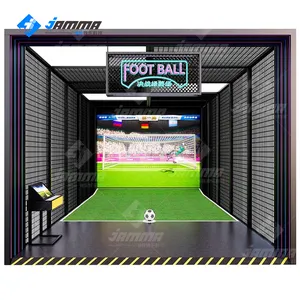 Kapalı AR interaktif futbol spor oyunları simülatörü çocuklar kapalı futbol oyunları eğlence parkı sürmek için