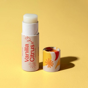 Tube en papier biodégradable personnalisable pour cosmétiques, tube cylindrique pour rouge à lèvres et baume à lèvres, vente en gros - Product Image 6