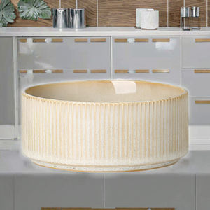 Juego de Vajilla de Cerámica para 4 Personas, 12 Piezas, Platos y Tazones con Esmalte Reactivo, Aptos para Microondas/Lavavajillas, Sostenibles, Modernos y de Lujo - Product Image 3