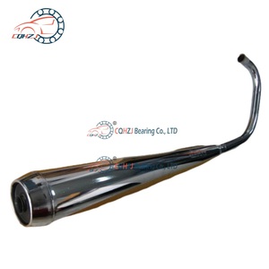 CQHZJ Großhandel Brandneues Komplettes Auspuffsystem Kompletter Auspufftopf Passend für Honda CG125 <span class=keywords><strong>CG110</strong></span> Italika Ft125 Ex125 - Product Image 3
