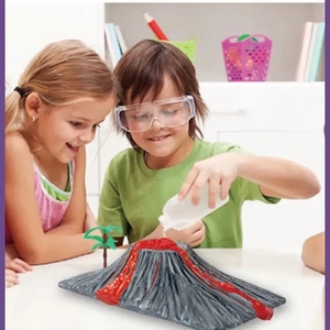 DIY STEM Educational for Magic Volcano Kit Montessori Toys for Kids' Play & Lab Experiments encourage l'apprentissage et la créativité - Product Image 2