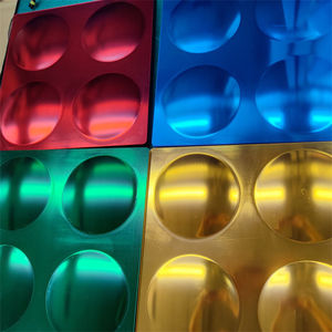 33x33cm Colorful CE Tested Acrylic Sensory Bubble <b>Mirror</b> <b>Panel</b> Cutting/Moulding Service 1.35mm Thick Classroom Hotel Decoration - Product Image 4