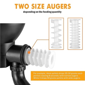 Zoobam <span class=keywords><strong>LCD</strong></span> Hiển Thị Lớn Lập Trình Tự Động Ao Trung Chuyển Wifi Điều Khiển Tự Động Cá Thực Phẩm Cho Ăn Dispenser Ngoài Trời Koi Trung Chuyển - Product Image 4