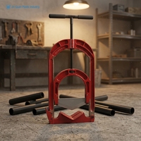 Coupe-tuyau à guillotine manuel industriel EKBERG pour tuyaux PE de 4 à 12 pouces, sans étincelles, sans bruit, pour l'installation de canalisations