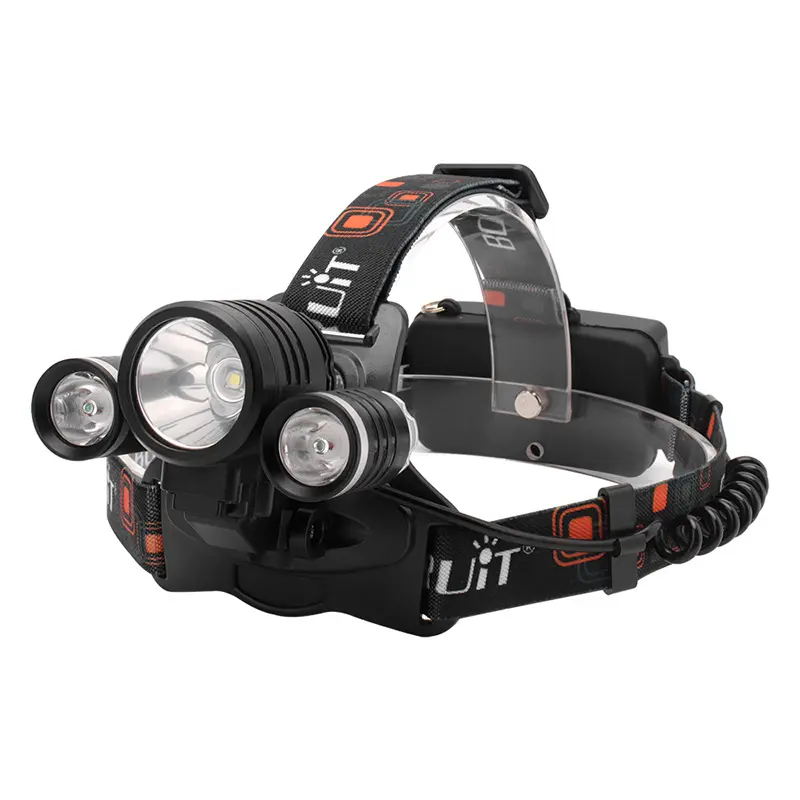 3W + 10W Adjustable Headlamp USB Rechargeable Red Safety Light Headlamp With Led T6 Head Lights 18650 Lithium Head Lamps
