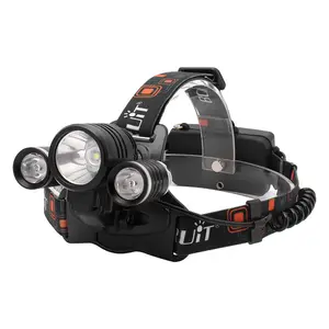 3W+10W Adjustable Headlamp USB Rechargeable Safety Light Headlamp With Led T6 Head Lights 18650 Lithium Head Lamps