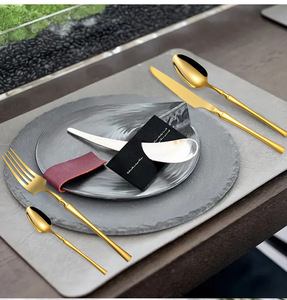 18/10 juegos de viaje cucharas y tenedores giratorio extraíble tornillo de tres etapas juego de <span class=keywords><strong>cubiertos</strong></span> de acero inoxidable con <span class=keywords><strong>estuche</strong></span> - Product Image 3