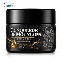 Résine de Shilajit Liquide Pure Naturelle Qualité Or OEM 30g/50g – Acide Fulvique Pur de l'Himalaya à Marque Privée Haute Pureté