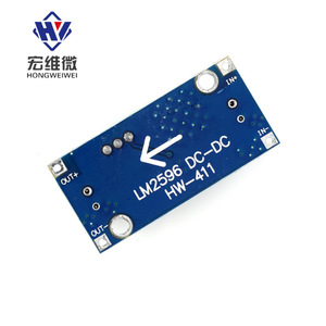 Module abaisseur de tension DC-DC Hongwei Micro LM2596 3A, carte de régulation d'alimentation à tension de sortie réglable, montage sur carte - Product Image 3