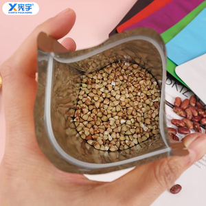 Bolsa de Plástico Laminado Colorida con Cierre Hermético, Bolsa de Almacenamiento de Alimentos con Sellado Térmico de Aluminio <span class=keywords><strong>para</strong></span> Especias Secas y Proteína en Polvo - Product Image 2