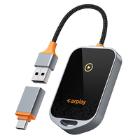 Adaptateur CarPlay universel K81, Plug & Play, boîte AI, type C, filaire vers sans fil, convertisseur intelligent pour voiture, dongle CarPlay pour téléphone portable