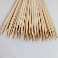 Brochettes en bambou Teppo de qualité alimentaire, brochettes jetables biodégradables, brochettes en bambou en vrac pour barbecue
