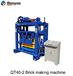 QT40-2 manuale di blocchi di schiuma macchina per la produzione di calcestruzzo di nuova costruzione creatore di vibrazioni cave di cenere di sabbia - Product Image 4