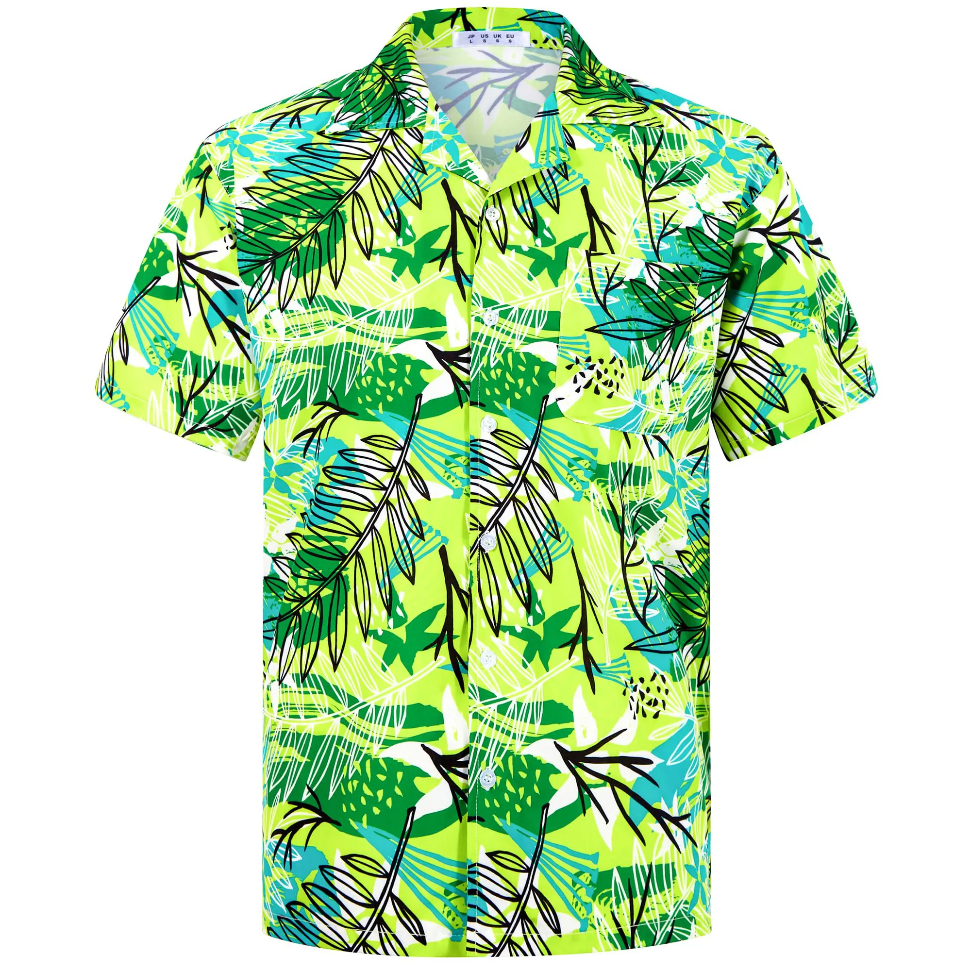卸売夏メンズプリント半袖ファッションビーチ半袖シャツカスタムプリントカジュアル半袖シャツ