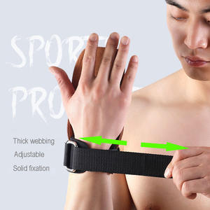 Muñequeras <span class=keywords><strong>de</strong></span> cuero <span class=keywords><strong>de</strong></span> vaca para levantamiento <span class=keywords><strong>de</strong></span> pesas, muñequeras personalizadas para gimnasio - Product Image 6