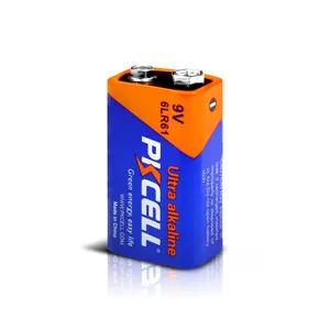 深圳工厂超碱性电池9伏6lr61电池1.5v 6am6 6lf22 9v碱性干电池