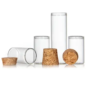 35Ml 40Ml 50Ml 70Ml High Quality Display Vials Empty Small Glass Bottle For Wishing And Storage