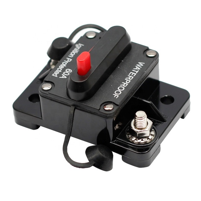 Waterproof 12V 48V DC Circuit Breaker 50A-175A Reset Overload Protector for Autos Marine MV&HV Products
