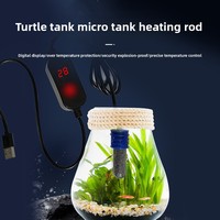 Mini chauffe-eau USB pour aquarium, pour tortues, axolotls, poissons betta, reptiles, chauffe-eau automatique à température constante, 1015W, capacité 2L/3L