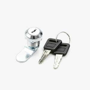 Mini Serratura a Camma MS88A, Chiusura a Quarto di Giro, Alloggiamento e Cilindro in Lega di Zinco Pressofusa, Serratura per Cassetti, Armadietti, Macchinari e Cassette Postali - Product Image 5