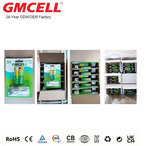 1.2v Nickel Metal Hydride <b>Batteries</b> 1.5V USB <b>AA</b> Rechargeable <b>Battery</b> Type-C 1000 Cycle Li-ion <b>Batteries</b> - Product Image 3