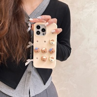 Nueva Llegada, Fundas 3D para Teléfono Móvil DIY para iPhone 13 14 15 16 Pro Max, Divertidas Carcasas Protectoras de Silicona Suave con Dibujos Animados