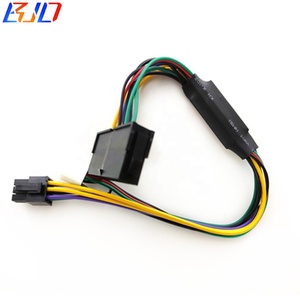 ATX 24Pin à la Carte Mère 6Pin PSU Câble Adaptateur 1007 18AWG pour <span class=keywords><strong>HP</strong></span> <span class=keywords><strong>Z220</strong></span> / Z230 / Z240 MFS Poste De Travail 30cm en gros - Product Image 6