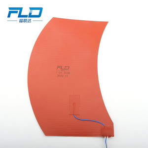 Ul chứng nhận tùy chỉnh 12V 24V <span class=keywords><strong>110V</strong></span> <span class=keywords><strong>220V</strong></span> công nghiệp điện linh hoạt Pad yếu tố sưởi ấm Silicone nóng nhà máy bán buôn - Product Image 4