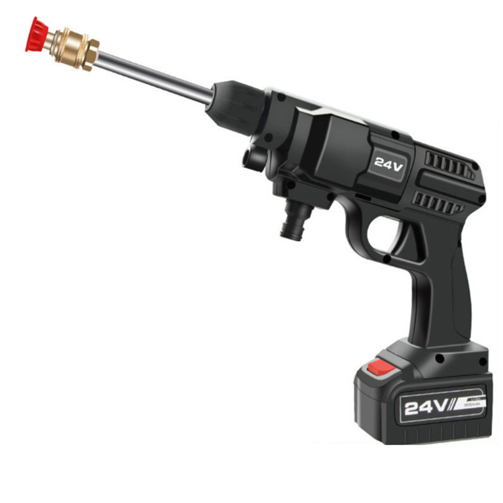 Перезаряжаемый литиевый аккумулятор, водяной пистолет высокого давления, мойка автомобиля, стиральная машина, портативный водяной пистолет для мойки автомобиля